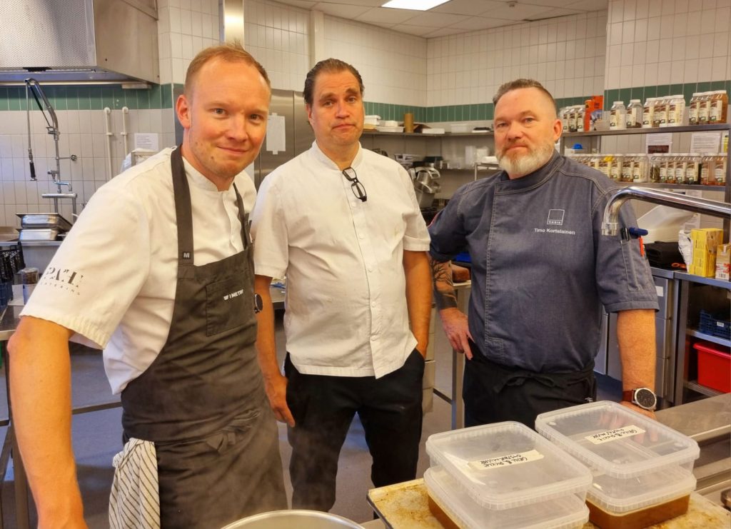 Heikki Liekola, Pasi Pärssinen and Timo Kortelainen 